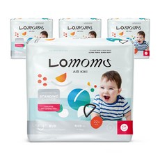 Lomoms 樂媽適 Air Kiki黏貼型尿布, XL, 88片