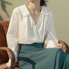 女款 Black101 Saribeth 寬鬆版基本款襯衫 CH-2316720