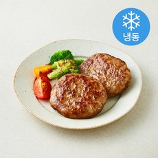 수제한우함박스테이크 2개입 (냉동), 200g, 1개