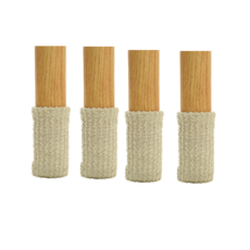 오늘도양 의자 발커버 4p, 아이보리