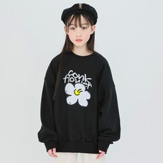 JENNY 兒童中性款矢車菊大學T