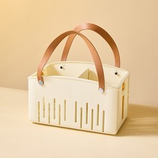 THE ZAKKA 自然風可折疊沐浴籃, 象牙白