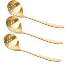 Ecrins 迷你濾勺 3件組, 金色