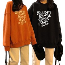 PEONIST 旗幟休閒穿搭長袖大學T 2件組