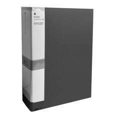 TUCO.B Dono A4透明文件夾 100入, 黑色, 1個