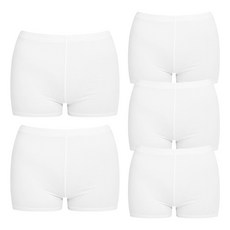 모띠마마 여성용 통기성 순면 스판 2부 속바지 5p