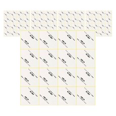 SHEETMORI 可撕除雙面三角貼紙 160個, 1組