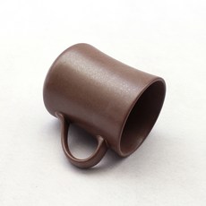 Dalsogum 韓國製陶瓷日常感性S曲線馬克杯 500ml, 1個, 棕色