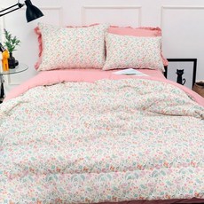 SCOHome 純棉60支Asa棉被 D, 粉色