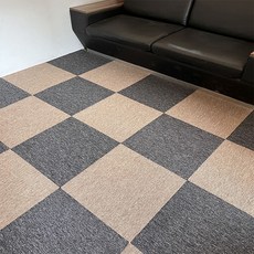 ARYKO 雙色拼接地毯 24片