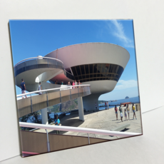 HTP 白色素面背景磁磚 C6 尼泰羅伊當代藝術博物館, 1個