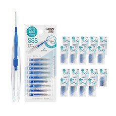 O-ZONE Slide 牙間刷 SSS 0.7mm, 10入, 20個