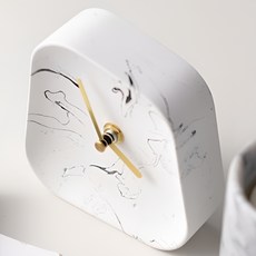슬로잉 포인트 탁상시계, 마블화이트