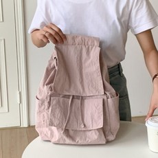 PINKBAG Elroin女款休閒後背包, 粉紅色