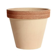 Garden in the City 雙色義大利陶土花盆, 巴索划痕塗鴉