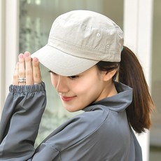 Westmove 格紋簡約軍帽 DTR