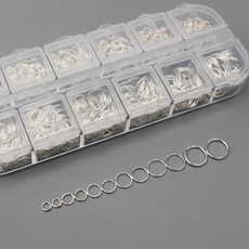 鋼製O型環組, 白銀色, 1套