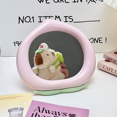 可愛迷你折疊桌鏡, 粉紅色