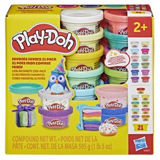 Hasbro 孩之寶 Play-Doh 培樂多 20色黏土組, 混合顏色, 1130g, 1套