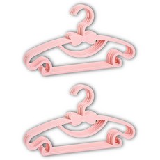 itgom 兒童用蝴蝶結衣架, 粉紅色, 20個