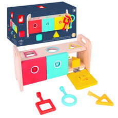 Janod 基本形狀 Salter Figure 鑰匙盒, 混色