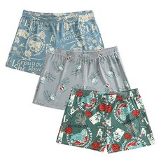 T&Cookie 男性透氣四角褲 3件組 DT0444