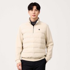 Cleveland GOLF 男士梭織絎縫半拉鍊長袖鋪棉T恤 CGMLT44927