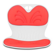 CHAIR FOCUS Wide舒適曲線姿勢調整大椅墊 C70, 紅色, 1個