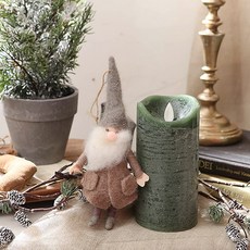 W101 聖誕節聖誕老人精靈樹吊飾, 米色, 1個