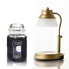 EinD 定時融蠟燈+香氛蠟燭 Midsummer's Night 623g, 黃金