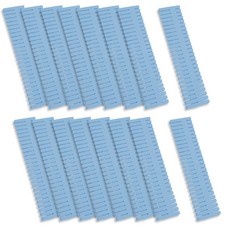 O-ON 鏤空衣櫃抽屜收納盒 DIY 隔板 藍色, 16個