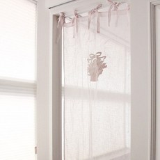 꼬떼따블 파니에 플로랄 숏 커튼