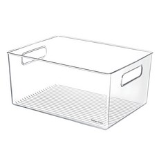Market Plan 米特多用途收納盒 基本款 小號, 1個, 透明