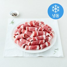 미트엔조이 미국산 대패 우삼겹 (냉동), 1개, 1kg