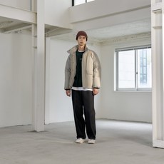 BASIC HOUSE 男款短版羽絨夾克 LWDJ7101