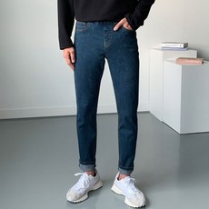 Rodenty 男士日常彈性鬆緊帶基本款牛仔褲