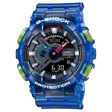 CASIO 卡西歐 G-SHOCK 亮麗色彩雙顯錶 GA-110JT-2A