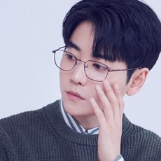 MELACME 男女款方形眼鏡金屬棕色鏡框