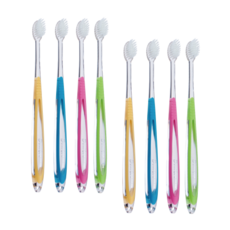 BonNee 雙層纖細刷毛牙刷 102sh 隨機出貨, 1入, 8個