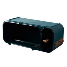 方形截面紙巾架, 綠色, 1個