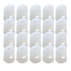 Market Plan 手指矽膠指套, 20個, 白色