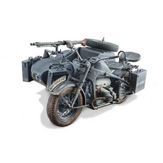 ITALERI 1/9 Zundapp KS750 帶邊車塑料模型IT7406S, 1個