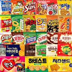 綜合零食 D5款, 26種零食餅乾, 1組