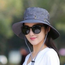 Raratina 女款 Defol 基本款綁帶帽簷可折疊帽