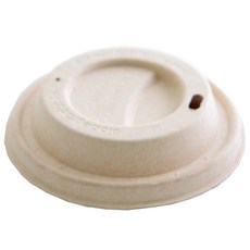 무지 종이뚜껑 펄프색 90mm, 50개입, 1세트, 머그리드형