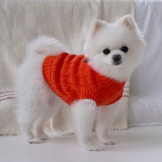 DOG-i 狗狗寵物純棉針織衫, 橘色