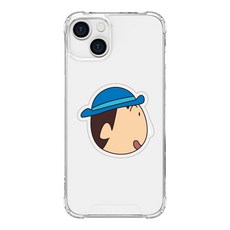 제이앤컴퍼니 짱구는 못말려 유치원에 가요 아크릴톡 + 방탄젤리 휴대폰 케이스 세트