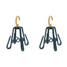 The Flow多功能折疊式鞋子曬鞋架 海軍藍, 2個