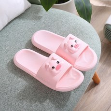 卡里斯寶寶豬浴室拖鞋, 粉紅色, 1個