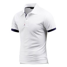 다꾸앙 남성용 냉감 통기성 포커즈 쿨론 PK 반팔 카라티 D03K9_tp2658